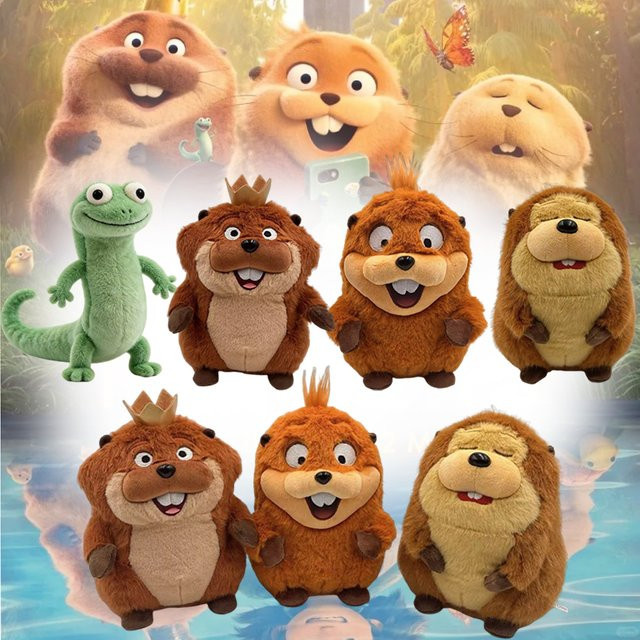 Potdemiel Anime Hoppers König Georges Tom Eidechsen-Plüschfigur, Plüschtier - Bild 1