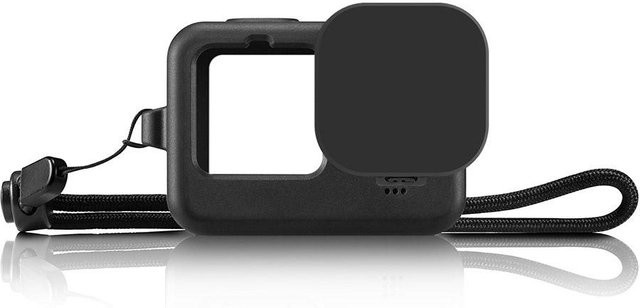Silikon-Schutzhülle für GoPro HERO 9, 10, 11 und 12 in Grau - Bild 1