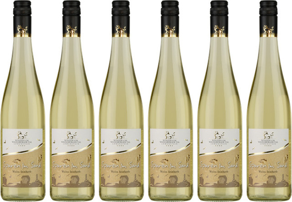 Württemberger Spuren Im Sand QbA Weißwein feinherb 6 x 0,75 l