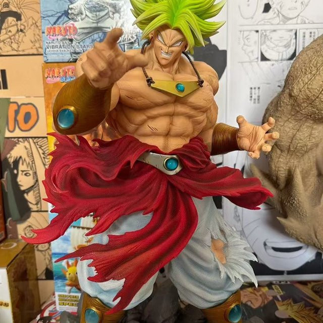 Bandai Dragon Ball Z Broly Ssj3 Super Saiyajin Actionfigur, 50 cm - Bild 1