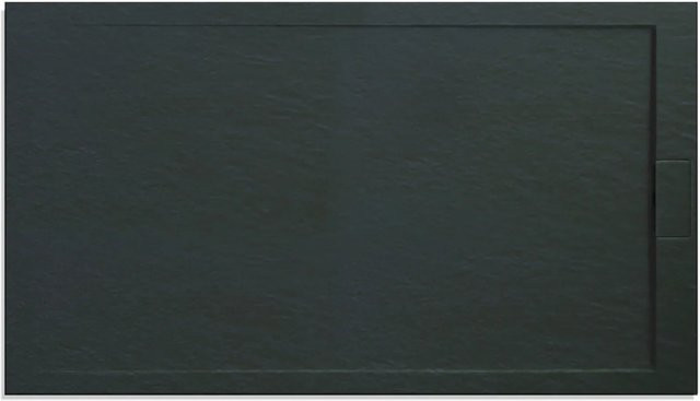 Ottofond Duschwanne Zona aus Mineralguss, rechteckig, Anthrazit, B/T: 160 x 80 cm - Bild 1