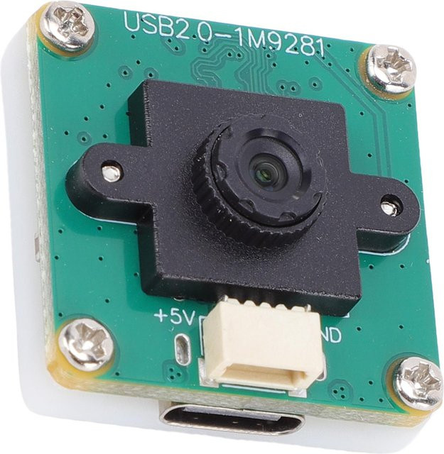 KONNWEI USB Kameramodul mit OV9281 Sensor, 1MP, 120FPS Global Shutter, USB Typ C und 4PIN Anschluss, Schwarz - Bild 1