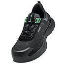 Uvex 1 x-craft planet Sicherheitshalbschuh S1P in Schwarz-Grün, Größe 50 - Bild 2