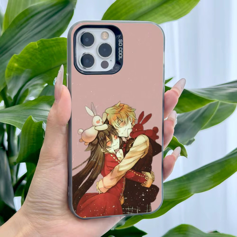 Anime Pandora Hearts Handyhülle mit Plating-Effekt für Apple iPhone 11 12 13 14 15 16 Pro Max Plus in Multicolour - Bild 3