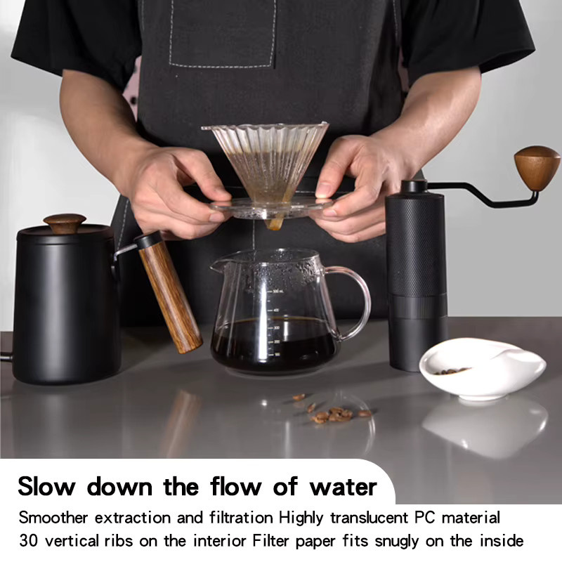 LKW3MOSHI Barista Kaffee-Set in Schwarz mit Kaffeebohnenmühle und Schwanenhals-Wasserkocher - Bild 3