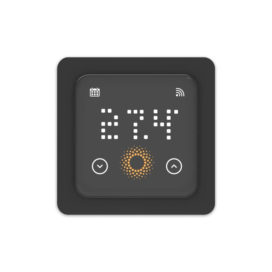 WARMON Thermostat TS 500 WiFi in Schwarz mit Display und App-Steuerung - Bild 2
