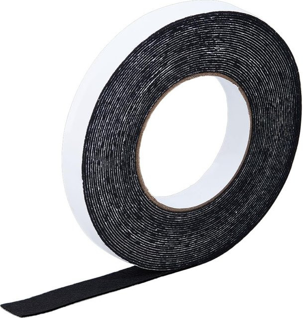 Selbstklebendes Filzband in Schwarz zum Schutz von Möbeln auf Hartholzböden, Länge: 10,0 m, Breite: 2,0 cm - Bild 1