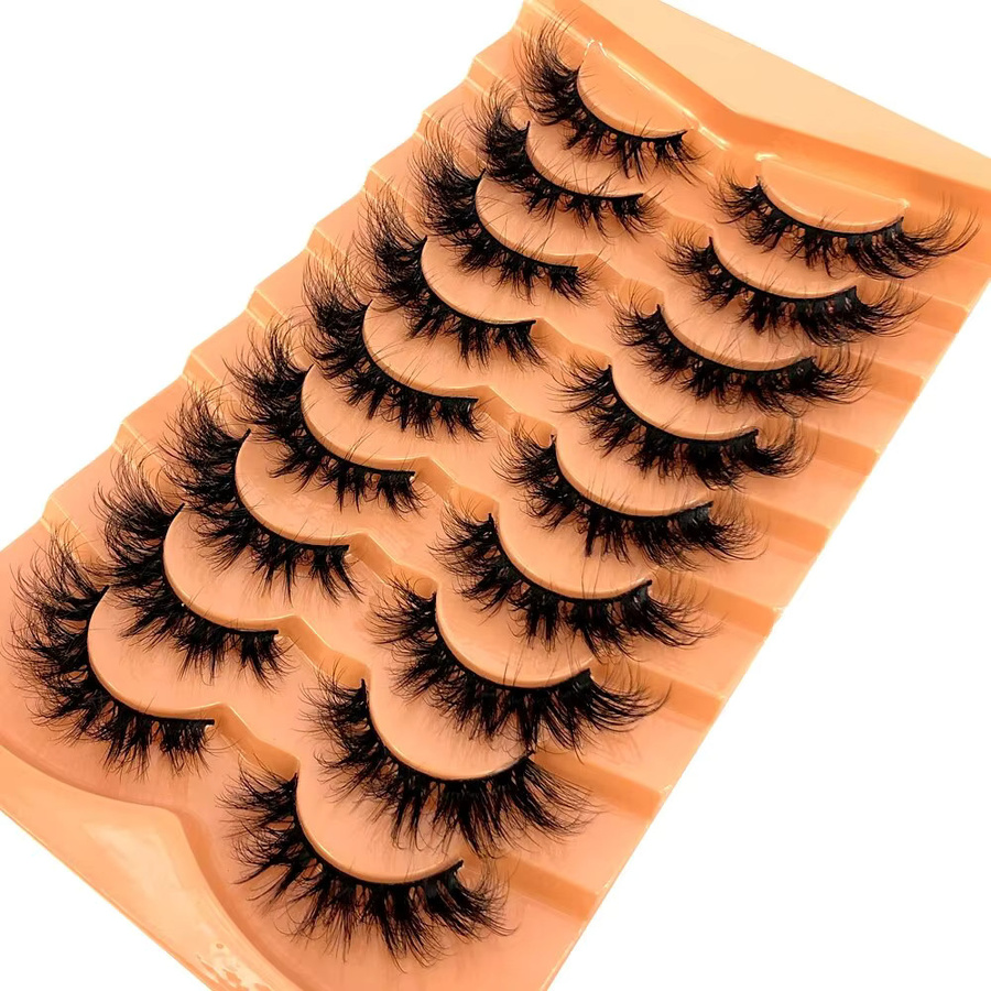 Künstliche Wimpern Katzenaugen-Look, 9 Paar, Black, Unisex - Bild 3