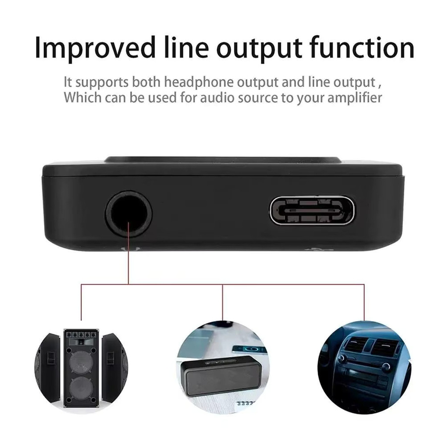 VORTNGLE Tragbarer MP3 Walkman mit Bluetooth 5.4, Musik-Stereo-Player mit E-Book-Unterstützung, Aufnahme-Funktion und FM-Radio in Schwarz - Bild 6