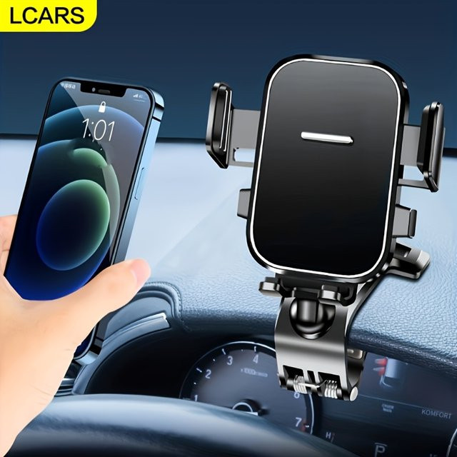 Lcars Auto-Handyhalterung für das Armaturenbrett, faltbare und verstellbare Halterung für Navigation und Unterhaltung - Bild 1