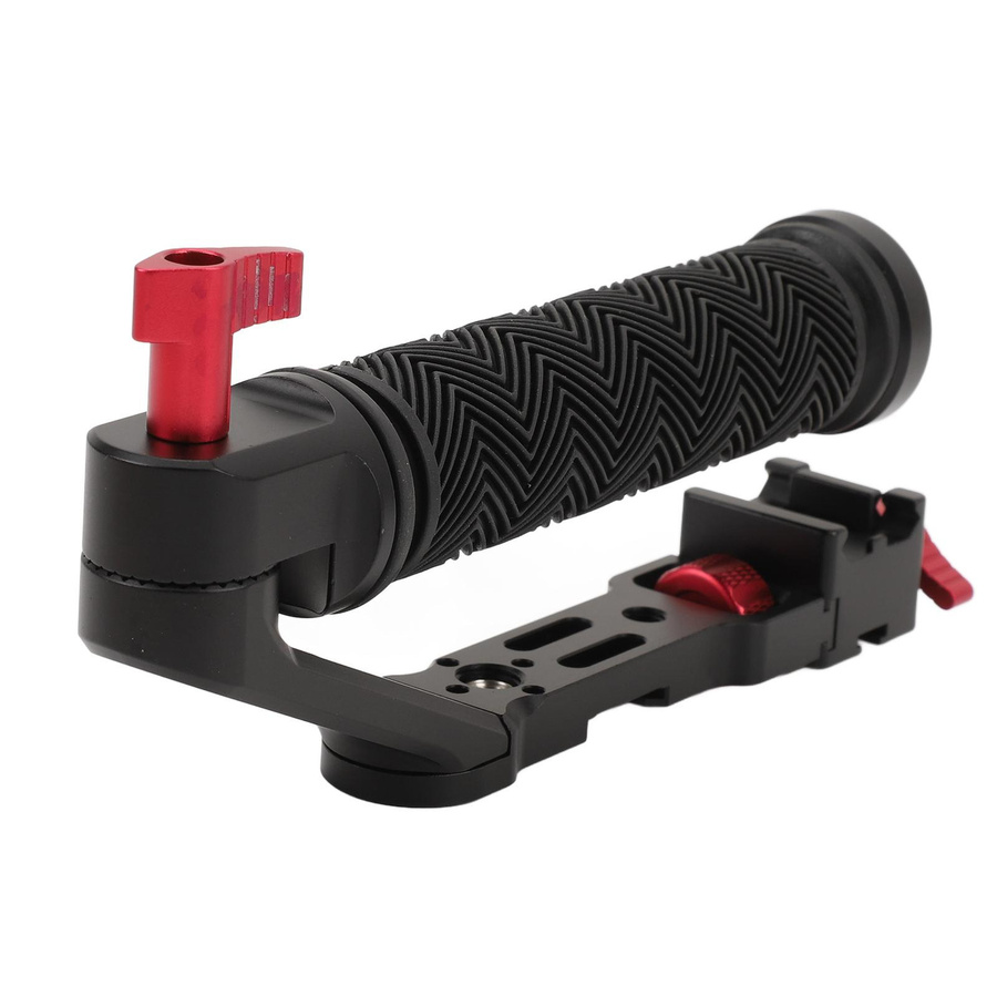 Ulanzi Kamerastabilisatorgriff aus Aluminiumlegierung in Schwarz für Gimbal und Video Action Stabilisierung - Bild 2