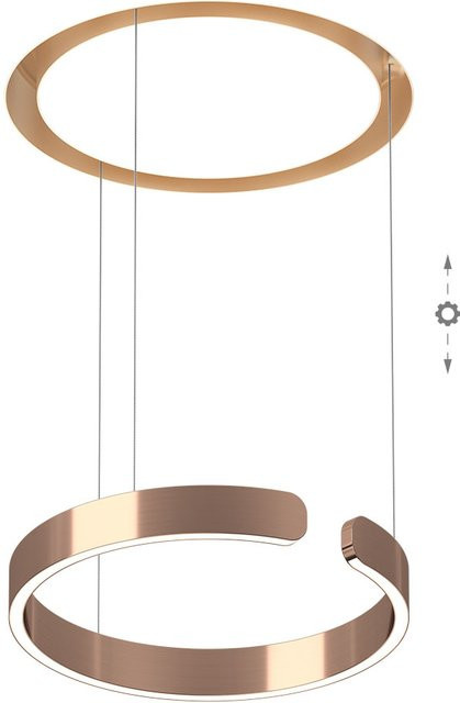 Occhio Mito Cosmo 40 LED-Pendelleuchte in Gold/Messing mit dimmbarer x-tra warm LED (2200K - 3500K) für die Tischbeleuchtung - Bild 1