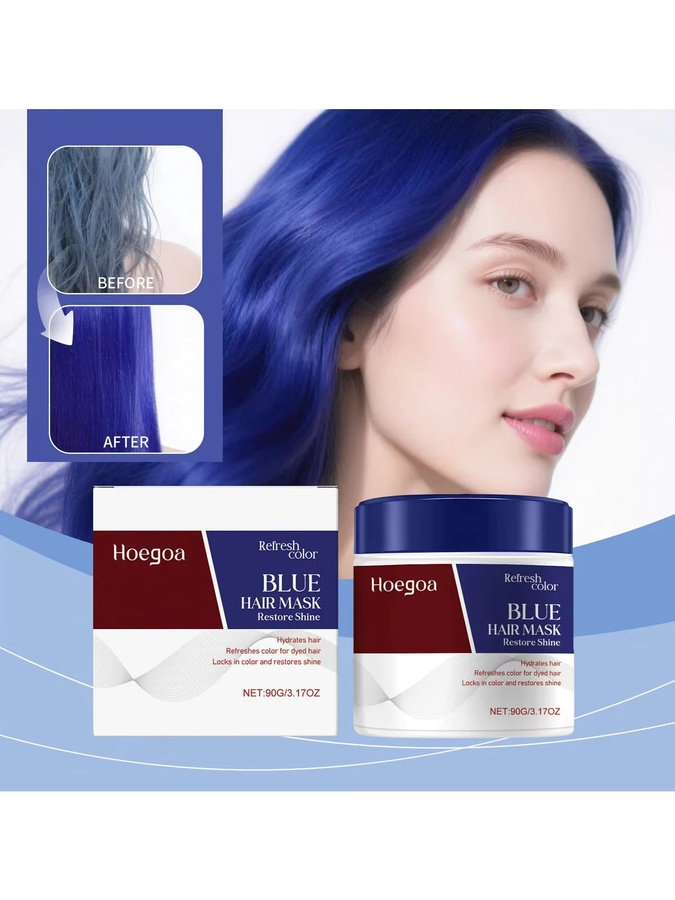 HOEGOA Farbverstärkungs-Conditioner und Haarmaske, coloriertes Haar - Bild 6