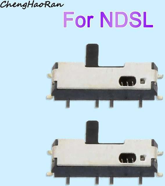 ChengHaoRan Ersatz Schiebeschalter für DS Lite NDSL Spielkonsole Einschaltknopf 1/2 Stück - Bild 1