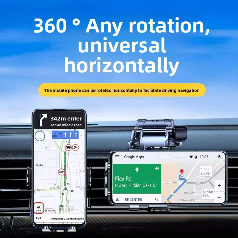 WeZX Smartphone Halterung für das Auto mit Saugnapf zur Befestigung am Dashboard - Bild 2