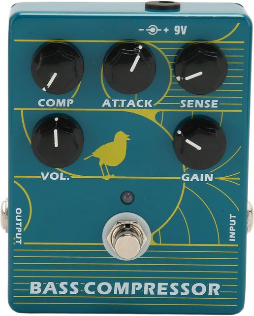 AROMA Bass-Kompressionspedal aus Aluminiumlegierung in Schwarz - Bild 1
