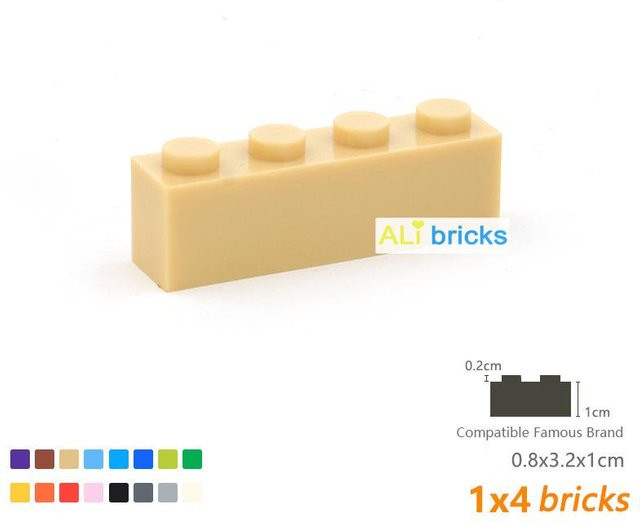 Yiran toy Bausteine, 400 Stück, Bunt / Mehrfarbig - Bild 1