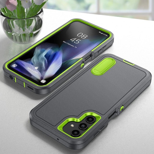 Stoßfeste und robuste Handyhülle für Samsung Galaxy S22 Plus in Grau - Bild 1