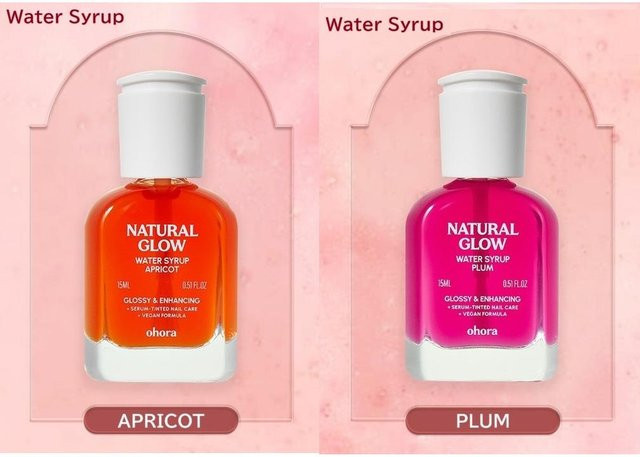 OHORA Sirup Nagelhärter Set, Apricot + Plum, 2 x 10 ml - Bild 1