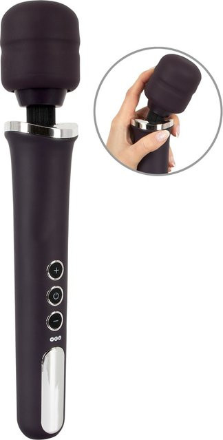 be Sassy Massagestab in Purple mit 50 Vibrationsarten - Bild 1