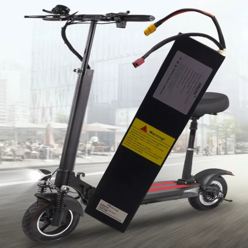 Kugoo Lithium-Ionen-Akku 48V 14Ah für elektrische Roller M4 und M4 Pro in Schwarz - Bild 4