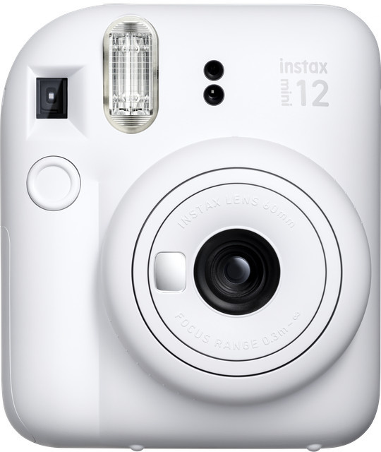 Fujifilm Instax Mini 12 Sofortbildkamera mit Filmkit in Clay-White - Bild 1