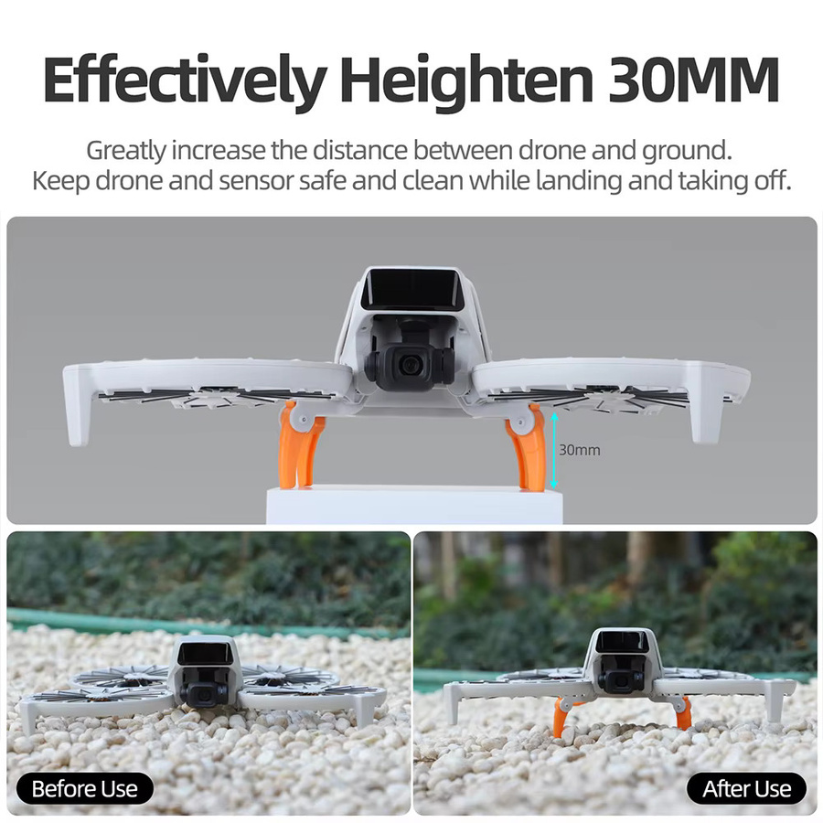 DJI Faltbares Drohnen-Landegestell Spider-Tripod Schutzständer in Grau - Bild 3