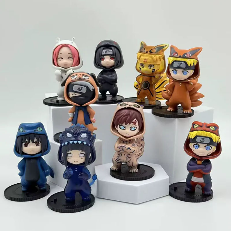 Bandai Naruto Anime Blind Box Actionfiguren Serie Sasuke und Kakashi in mehrfarbig aus Kunststoff zur Dekoration - Bild 3