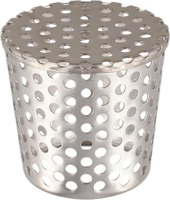 Home Dec Laubfänger aus 304 Edelstahl für Dachrinnen-Schutz, Farbe: Silber, Durchmesser: 60-75 mm - Bild 1