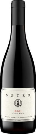 Sutro Warnecke Ranch, Pinot Noir, trocken, 2021, Rotwein, 0,75 l