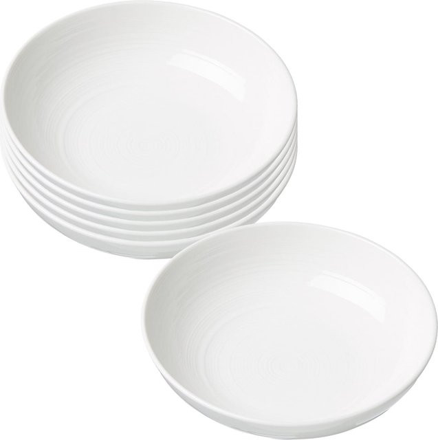 Ritzenhoff & Breker Suppenteller Suomi Weiß 6er Set Durchmesser: 20 cm - Bild 1