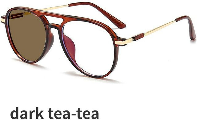 CICI Global Glasses Lesebrille, Aviator, Kunststoff, braun, Unisex - Bild 1