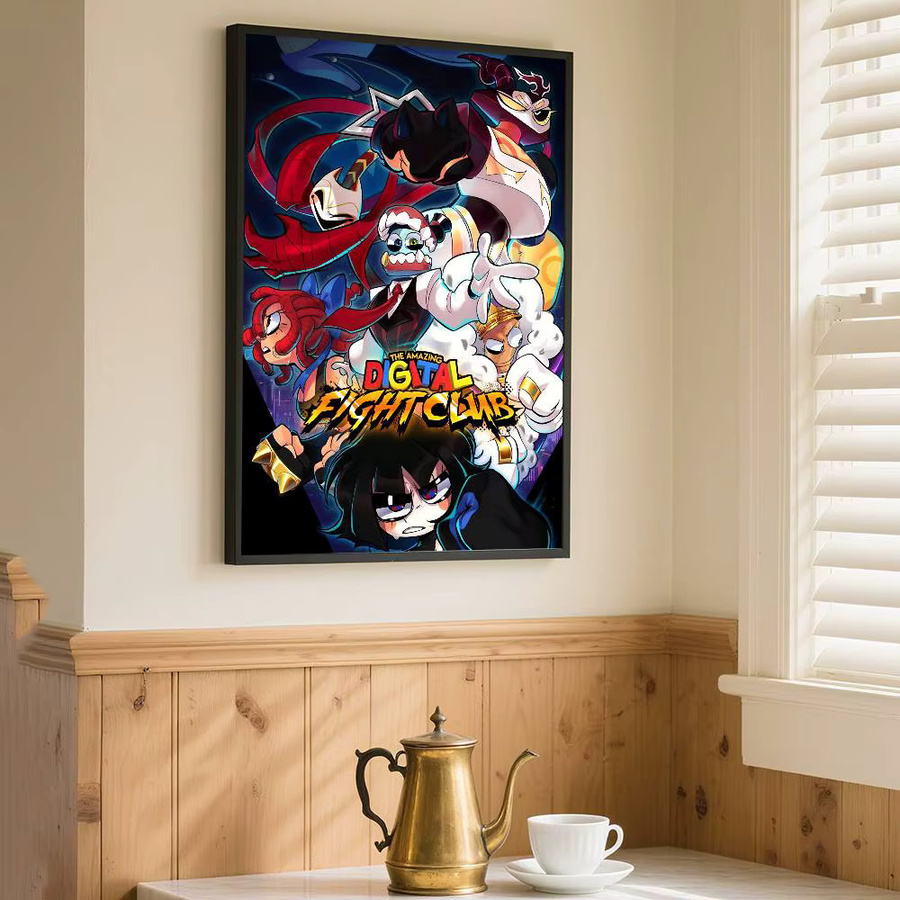 Kayou Anime The Amazing Digital Circus Poster Kunstdruck in Multicolor, Rechteckig, Papier - Bild 4
