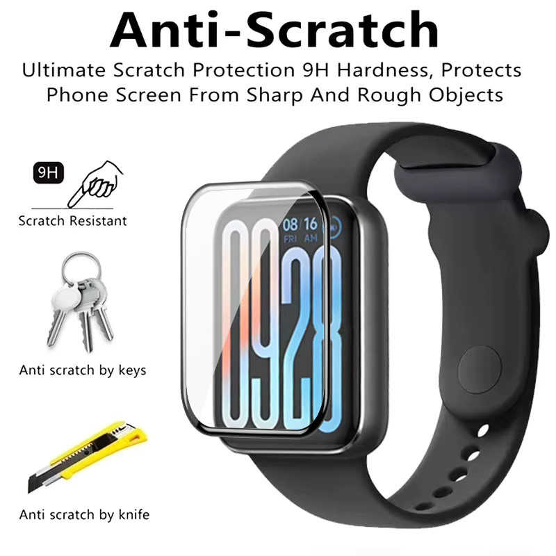 Xiaomi Displayschutz, Silikon, Schwarz, Mi Band 9 - Bild 2