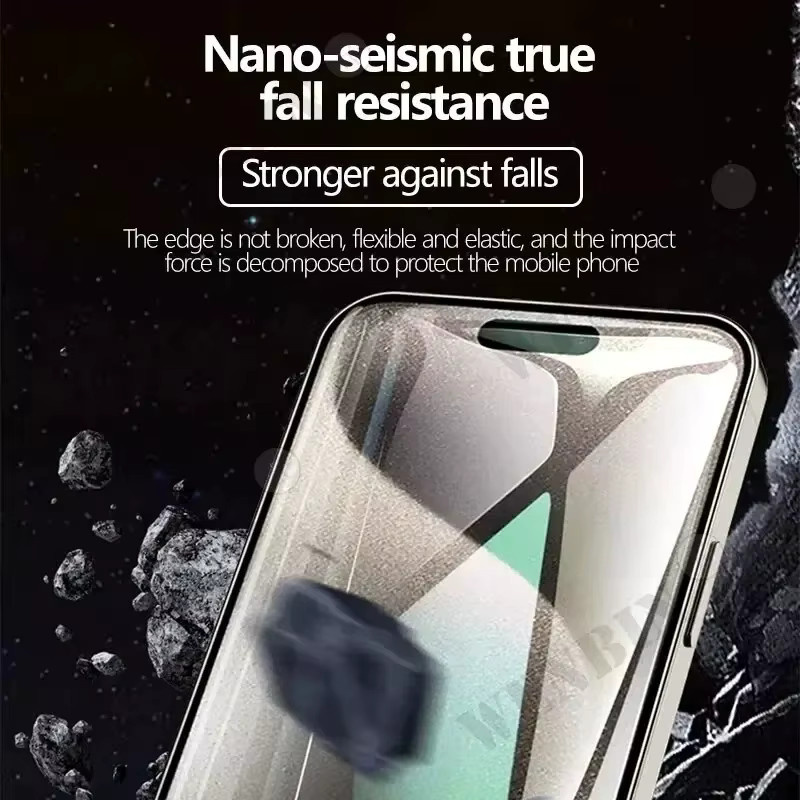5er Pack Hydrogel-Displayschutz Folie für Apple iPhone 17 16 15 14 13 12 11 Pro Max Plus Mini SE XR XS transparent - Bild 2