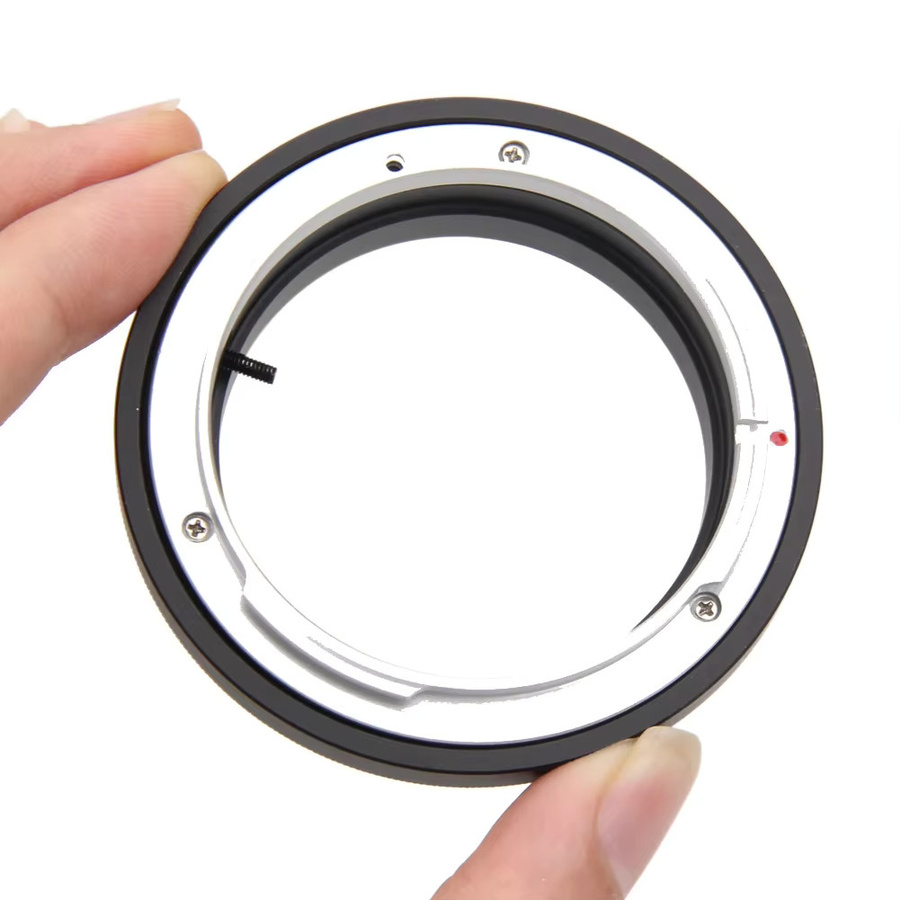 Canon FD-EOS Objektivadapter für Canon FD-Objektive auf Canon EoS EF-Mount Kameras, Schwarz - Bild 3