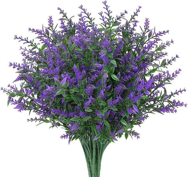 Künstliche Lavendelblüten von sunshine888 aus Kunststoff für Garten, Hochzeit und Dekoration in verschiedenen Farben - Bild 1