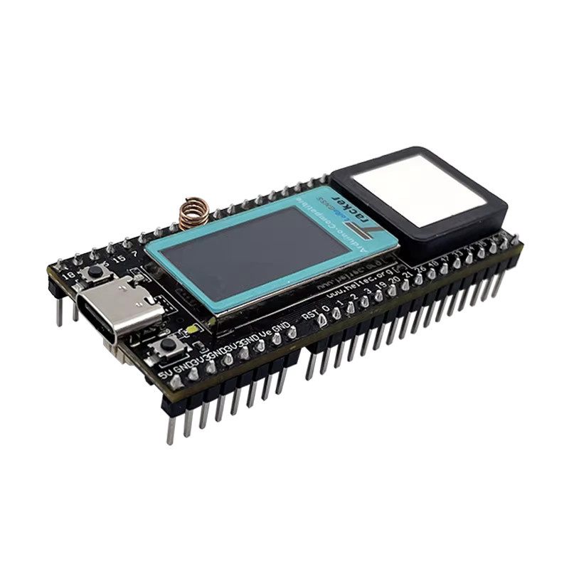 Heltec Wireless Tracker LoRa+GNSS Entwicklungsboard mit ESP32-S3, SX1262, Wi-Fi, Bluetooth und GNSS Empfänger für Meshtastic und IoT Anwendungen in Schwarz - Bild 2