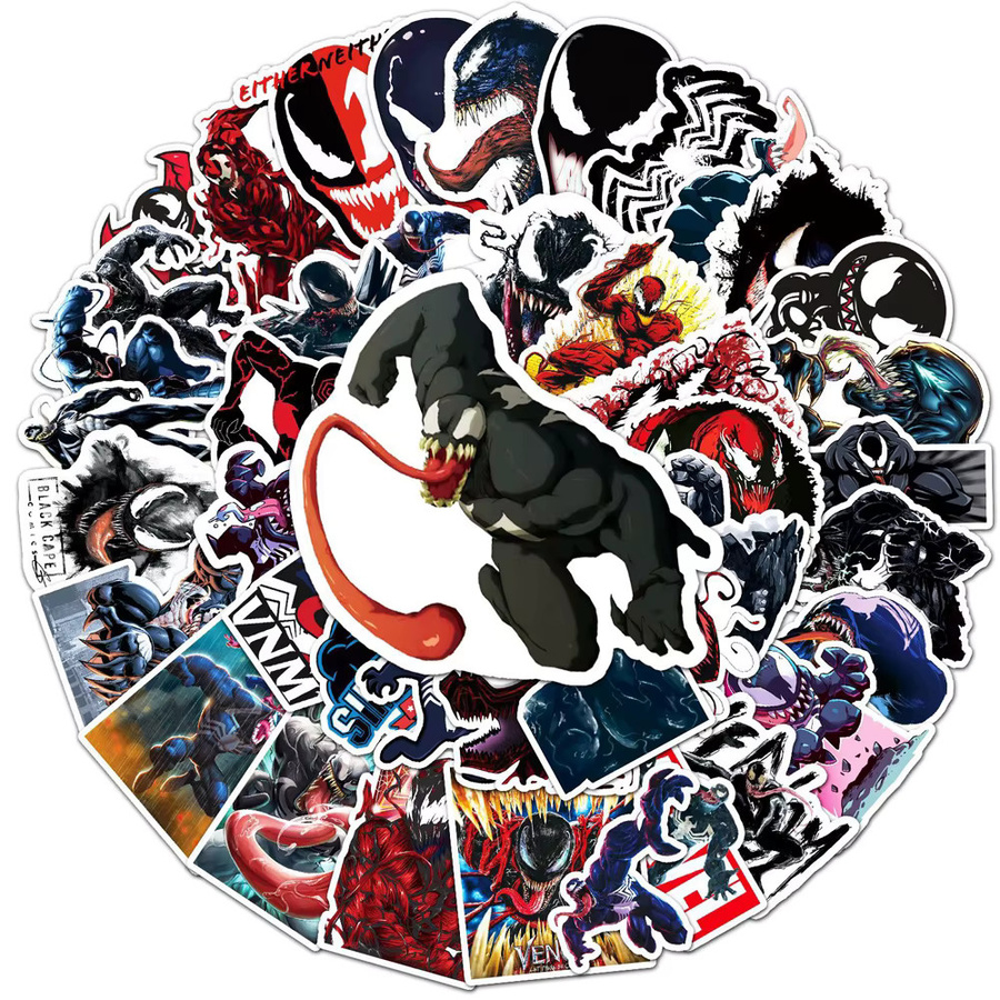 Marvel Comics Carnage Venom Schurken-Graffiti-Aufkleber, Bunt / Mehrfarbig - Bild 2