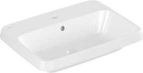 Villeroy & Boch Einbauwaschbecken Architectura aus Keramik, Weiß, B/T: 60 x 45 cm - Bild 1