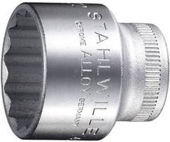 Stahlwille Steckschlüsseleinsatz 3/8 Zoll 12-kant SW 16 mm L 31 mm Silber - Bild 1