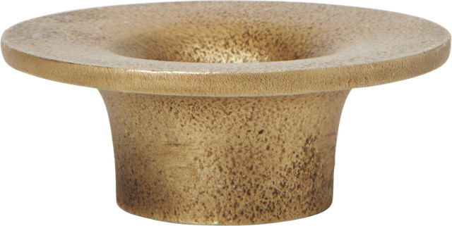 Ferm Living Soothe Kerzenhalter für Tealights in Gold aus Metall - Bild 1