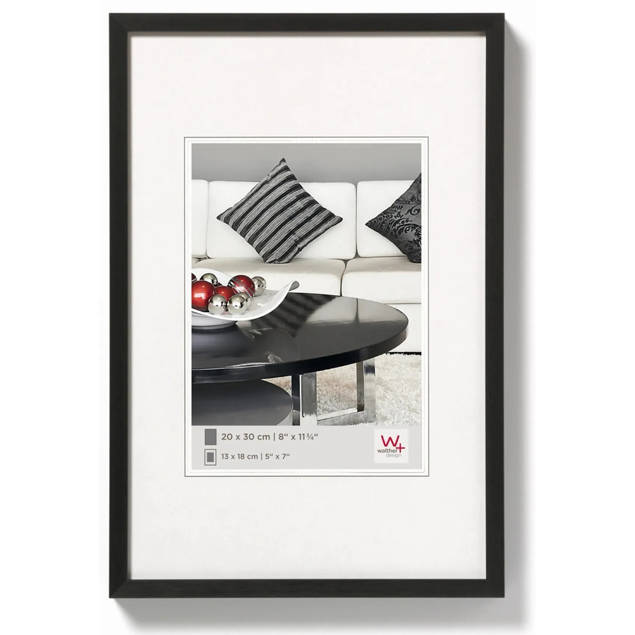 Walther Design Bilderrahmen CHAIR aus Aluminium in Schwarz, Breite: 40,8 cm, Höhe: 50,8 cm - Bild 2