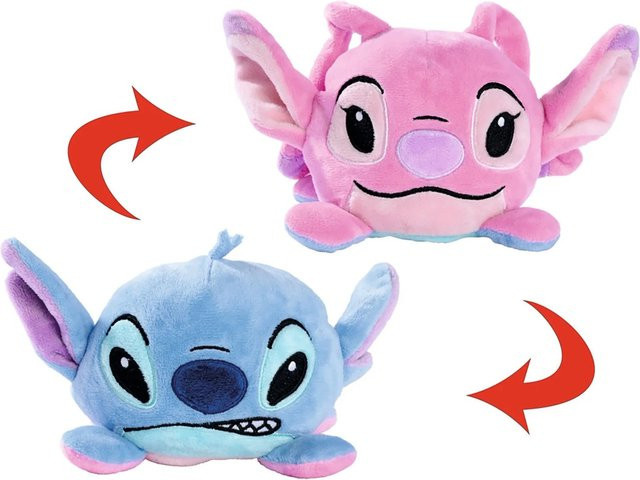 Disney Lilo & Stitch Stitch & Angel Wendeplüschtier 8 cm - Bild 1