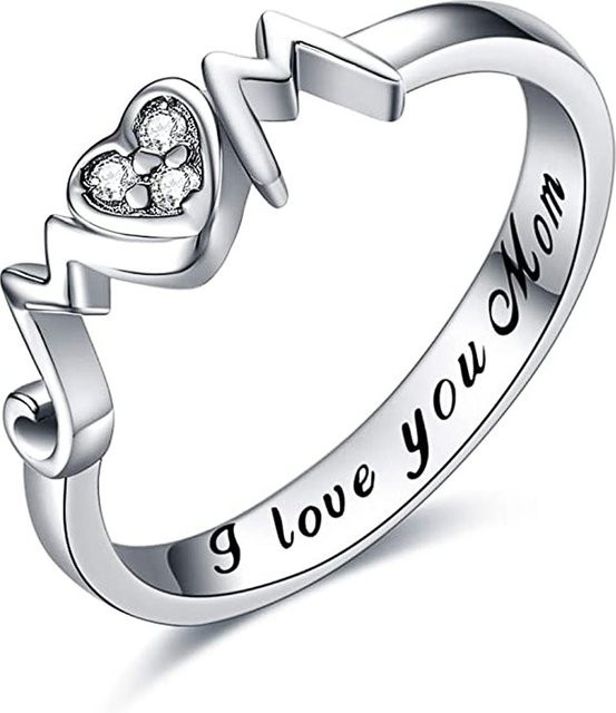 Huitan Chic Ring, Silber, Zirkonia, Damen - Bild 1