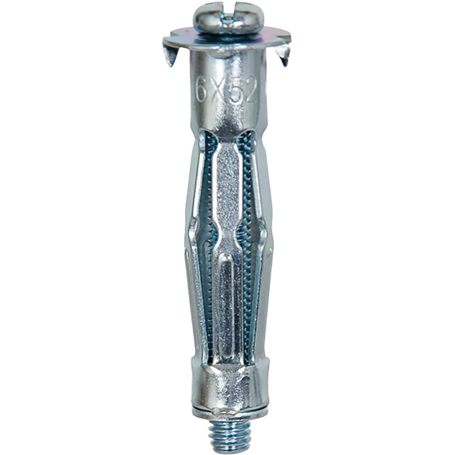 Fischer Hohlraum-Metalldübel HM 4 x 45 S K in Silber mit metrischer Schraube, 4 Stück - Bild 2