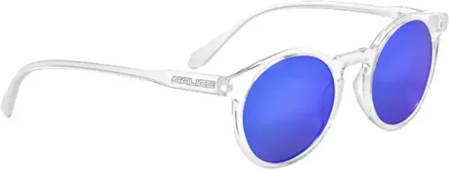 Salice 38RW Sonnenbrille, Unisex, Vollrand, Rund, Kunststoff, Blue Transparent - Bild 1