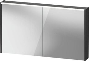 Duravit LED-Badspiegel D-Code Graphit B/H/T: 120 x 70 x 14,8 cm - Bild 1