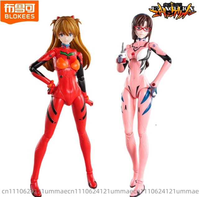 BLOKEES Neon Genesis Evangelion Asuka Ayanami Rei, Montagemodell - Bild 1