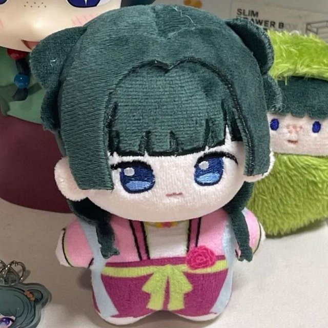 Fashnics MaoMao Renshi Cosplay Plüschpuppe Anhänger, Die Apotheker-Tagebücher, 10cm, schwarz, ab 14 Jahren - Bild 1
